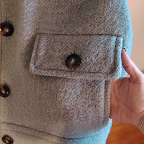 Sezane Léo Wool Short Coat - Picture 7 of 12